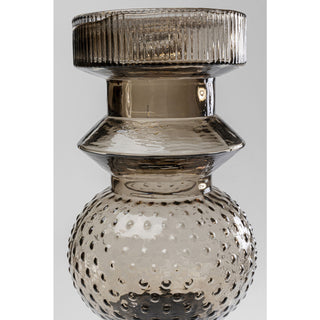Candle Holder Marvelous Duo Brown Grey 49cm - DEKOR