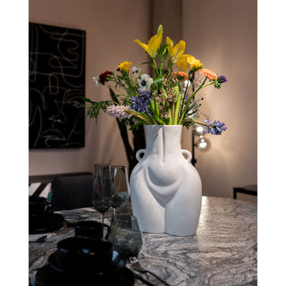 Vase Donna White 40cm KARE MIAMI