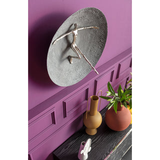 Wall Object Umano Silver Ø60cm - DEKOR