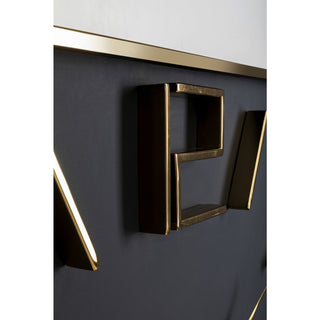 Wall Clock Gamble 92x92cm - DEKOR