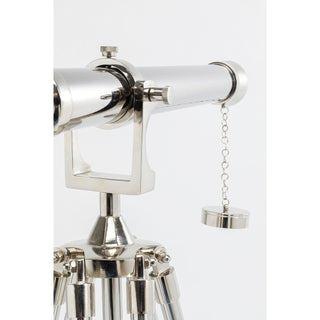 Deco Object Telescope Silver 125cm - DEKOR