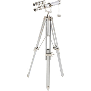 Deco Object Telescope Silver 125cm - DEKOR