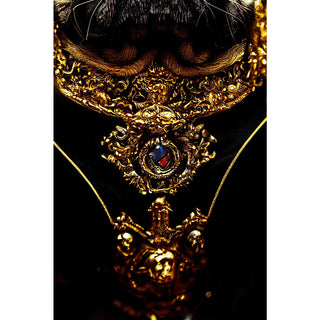 Glass Picture Prince Pug