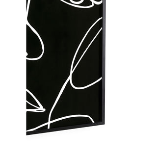 Framed Picture Faccia Arte Drawing 150x100cm - DEKOR