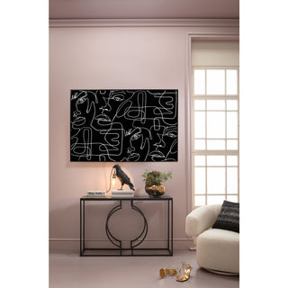 Framed Picture Faccia Arte Drawing 150x100cm - DEKOR