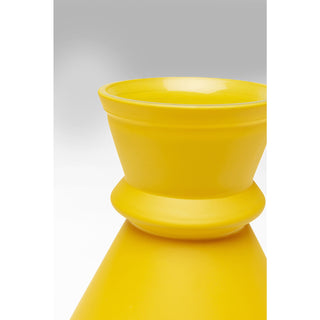 Vase Gina Yellow 25cm - DEKOR