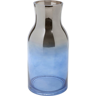 Vase Glow Blue 30cm - DEKOR