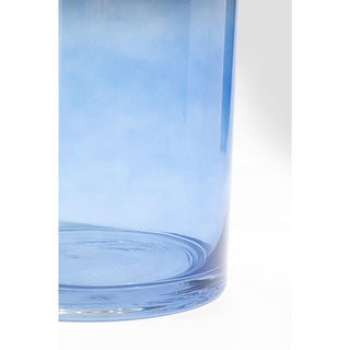 Vase Glow Blue 30cm - DEKOR