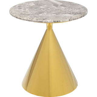Side Table Rita Gold √ò50cm - DEKOR
