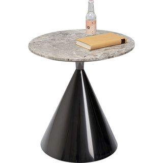 Side Table Rita Black Ø50cm - DEKOR