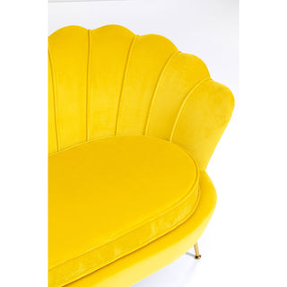 Sofa Water Lily 2 Seater Gold Yellow - DEKOR