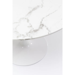 Table Veneto Marble White √ò110cm - DEKOR
