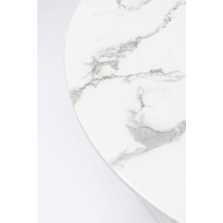 Table Veneto Marble White √ò110cm - DEKOR