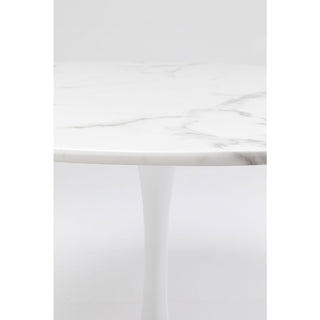 Table Veneto Marble White √ò110cm - DEKOR