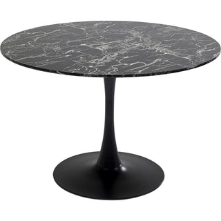 Table Veneto Marble Black √ò110cm - DEKOR