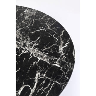 Table Veneto Marble Black √ò110cm - DEKOR