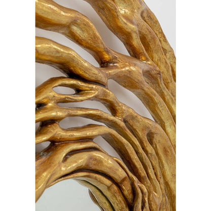 Wall Mirror Twiggy Gold Ø121cm
