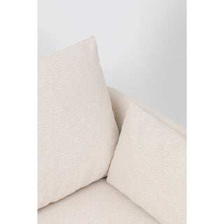 Sofa Amalfi 2 Seater Cream 219cm - DEKOR