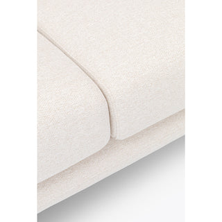 Sofa Amalfi 2 Seater Cream 219cm - DEKOR