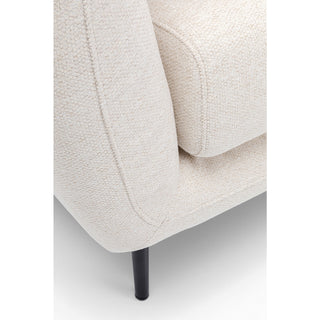 Sofa Amalfi 2 Seater Cream 219cm - DEKOR