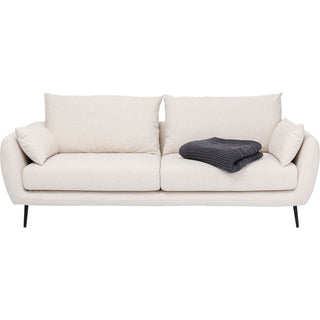 Sofa Amalfi 2 Seater Cream 219cm - DEKOR