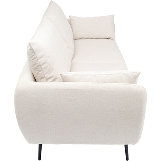 Sofa Amalfi 2 Seater Cream 219cm - DEKOR