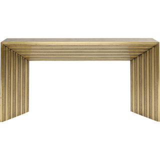 Luxury Brass Console Table