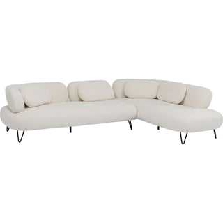 Corner Sofa Peppo White - DEKOR