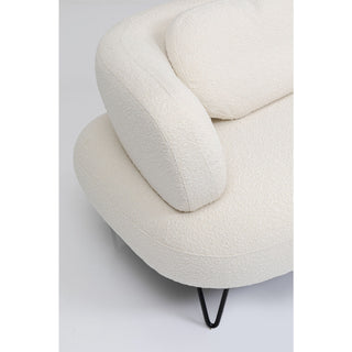 Sofa Peppo 2 Seater White 182cm - DEKOR