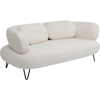 Sofa Peppo 2 Seater White 182cm - DEKOR