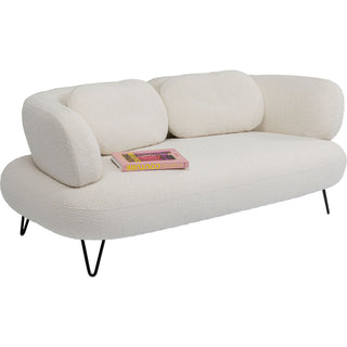 Sofa Peppo 2 Seater White 182cm - DEKOR