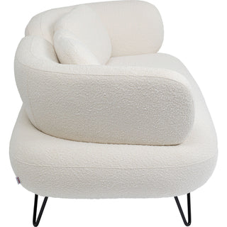 Sofa Peppo 2 Seater White 182cm - DEKOR