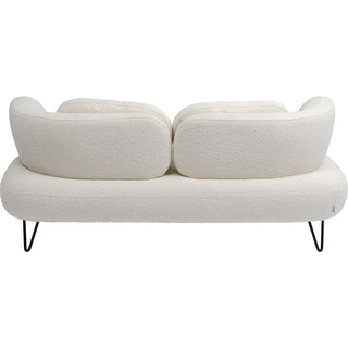 Sofa Peppo 2 Seater White 182cm - DEKOR