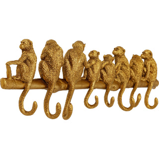 Wall Wardrobe Monkey Hook 70cm - DEKOR