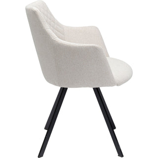 Swivel Chair Coco Cream - DEKOR