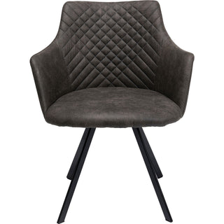 Swivel Chair Coco Anthracite - DEKOR