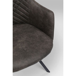 Swivel Chair Coco Anthracite - DEKOR