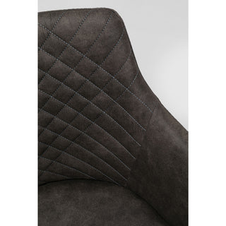 Swivel Chair Coco Anthracite - DEKOR