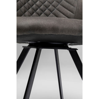 Swivel Chair Coco Anthracite - DEKOR
