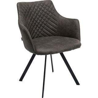 Swivel Chair Coco Anthracite - DEKOR