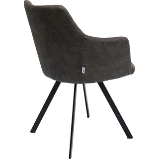 Swivel Chair Coco Anthracite - DEKOR