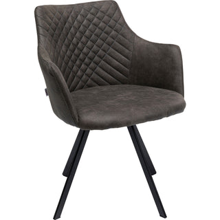 Swivel Chair Coco Anthracite - DEKOR