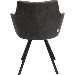 Swivel Chair Coco Anthracite - DEKOR