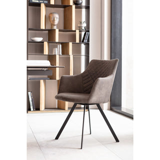 Swivel Chair Coco Anthracite - DEKOR