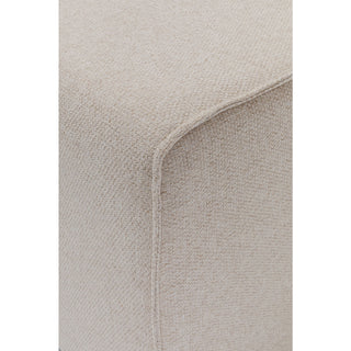 Infinity Pouff Elements Cream 68x100cm - DEKOR