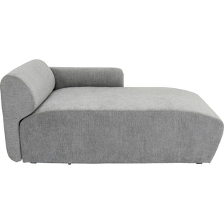 Lucca Ottomane Elements Grey Right 90cm - DEKOR
