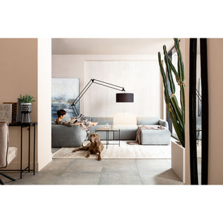 Lucca Ottomane Elements Grey Right 90cm - DEKOR