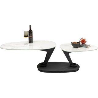 Coffee Table Franklin White 150x58cm - DEKOR