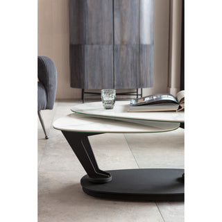 Coffee Table Franklin White 150x58cm - DEKOR