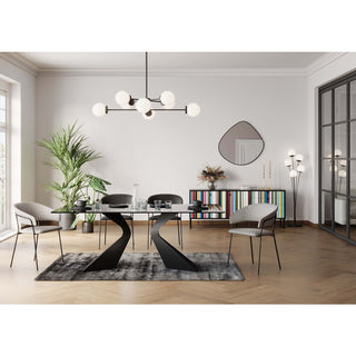 Chair with Armrest Belle Beige (2/Set) - DEKOR